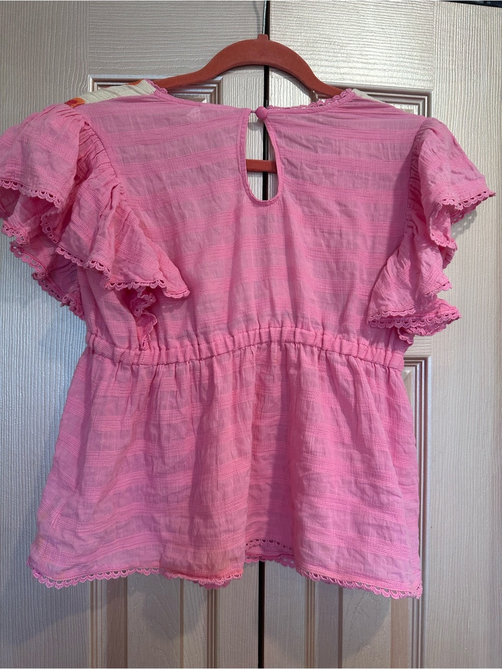 Anthropologie Plenty by Tracy Reese
Embroidered Babydoll Blouse - Picture 6 of 9